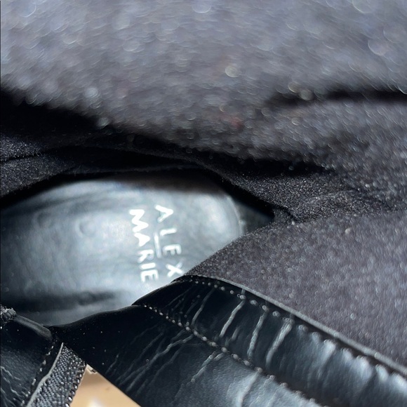 Alex Marie Black Over the Knee   Boots used good condition - Picture 15 of 15